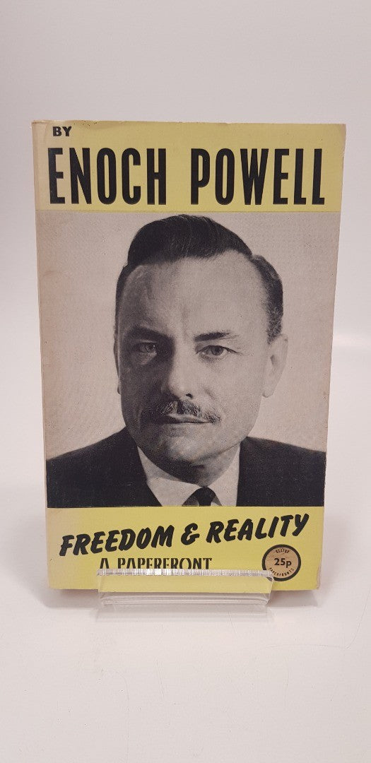 Freedom and Reality by Enoch Powell 1969 Paperback, Rare/Vintage