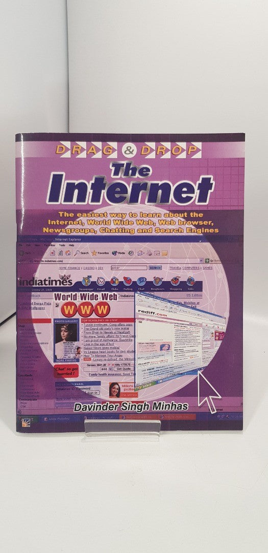 Drag and Drop The Internet  By Davinder Singh Minhas Paperback