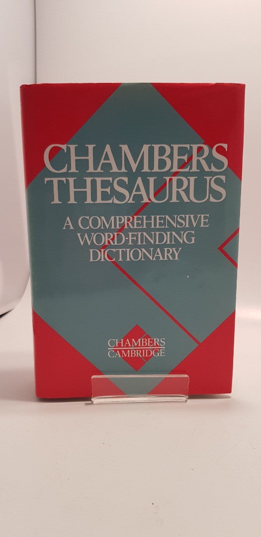 Chambers Thesaurus: A Comprehensive Word-Finding Dictionary Hardback VGC