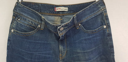 Levis 479 Booty Flare Fit Blue Jeans W34 L32 BNWT