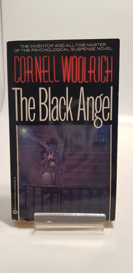 The Black Angel By Cornell Woolrich Paperback Vintage 1st Print 1982 Excellent Condition