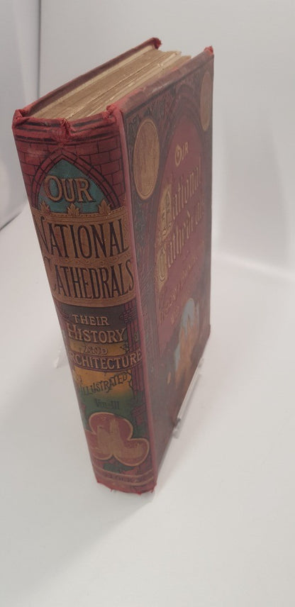 Our National Cathedrals Hardback Vintage Book GC