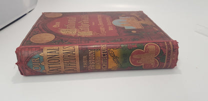 Our National Cathedrals Hardback Vintage Book GC