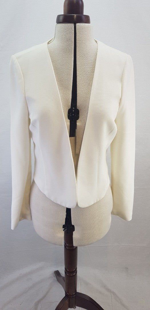 M&S Short Ivory Jacket Size 10 Limited Edition BNWT