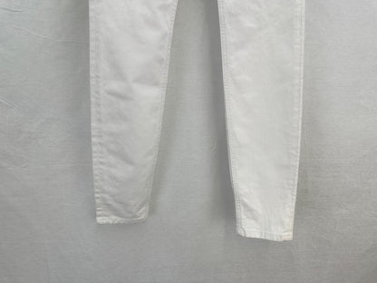 White Label Symons Fit White Jeans Size 6 24W 32L skinny leg VGC