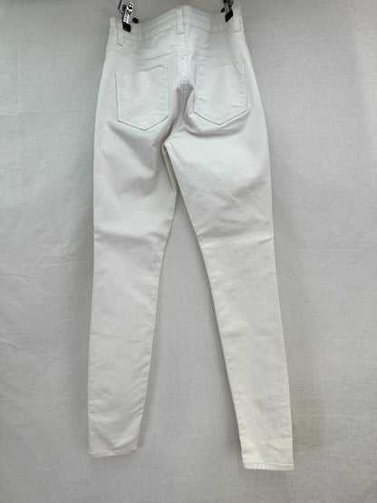 White Label Symons Fit White Jeans Size 6 24W 32L skinny leg VGC