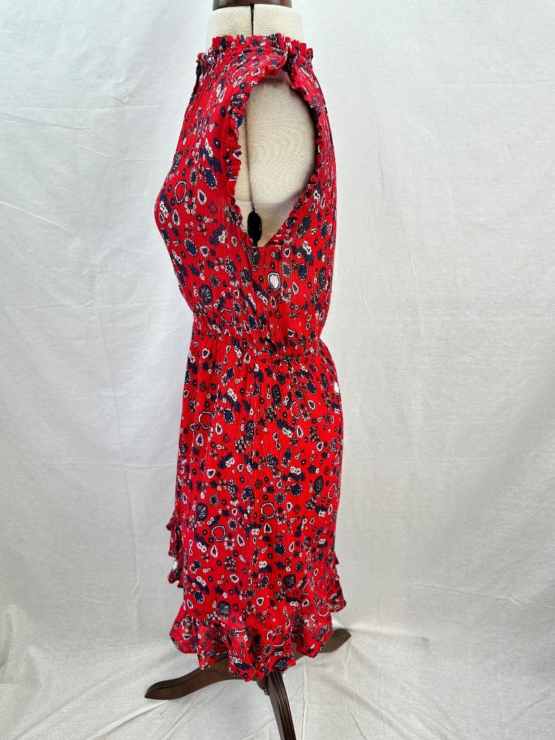 & Other Stories -Paris Atelier - Red Sun Dress - UK Size 8