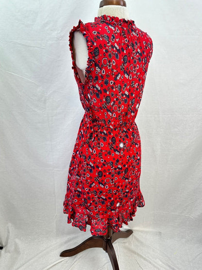 & Other Stories -Paris Atelier - Red Sun Dress - UK Size 8