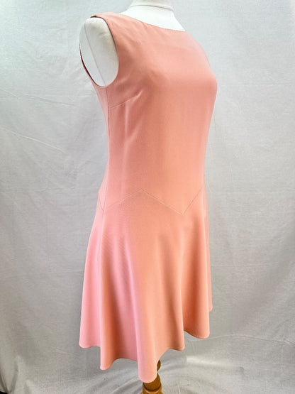 Moschino Boutique Light Pink Knee Length Shift Dress - Size UK 12