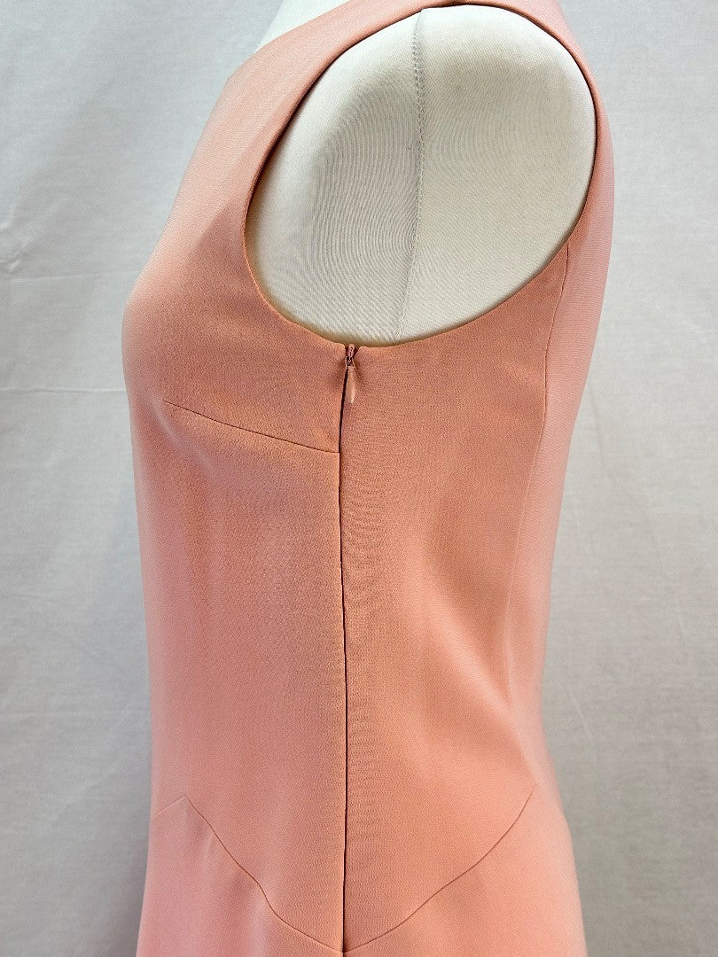 Moschino Boutique Light Pink Knee Length Shift Dress - Size UK 12