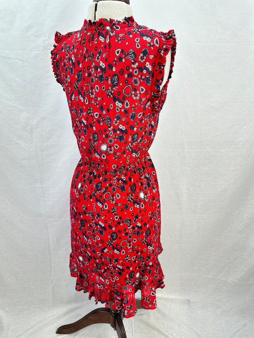 & Other Stories -Paris Atelier - Red Sun Dress - UK Size 8