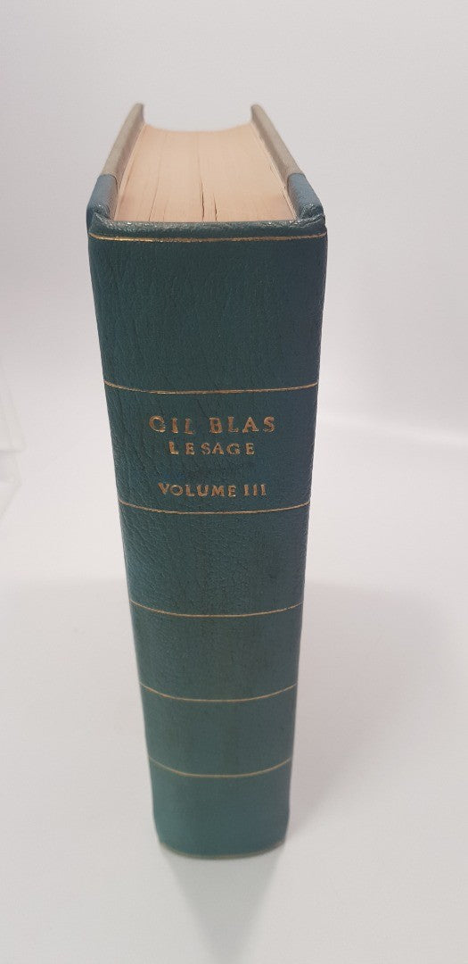 Gil Bas Lasage Volumes I-III 1886 William Paterson Hardback VGC