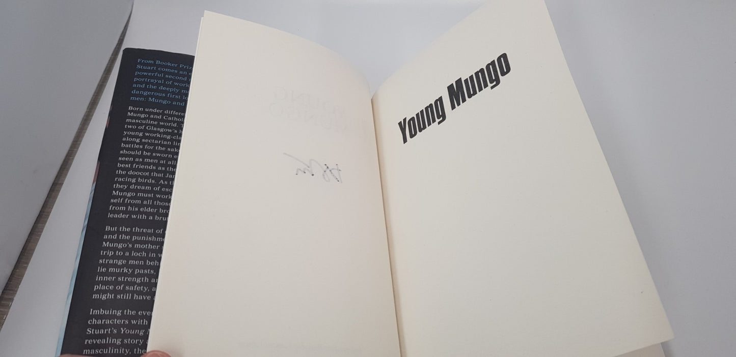 Young Mungo By Douglas Stuart 1st Edition Signed Hardback VGC