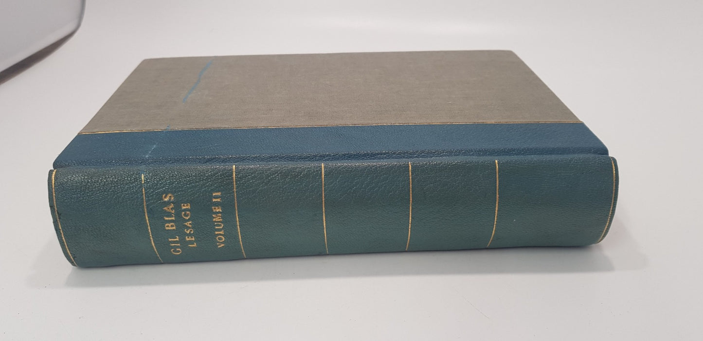 Gil Bas Lasage Volumes I-III 1886 William Paterson Hardback VGC