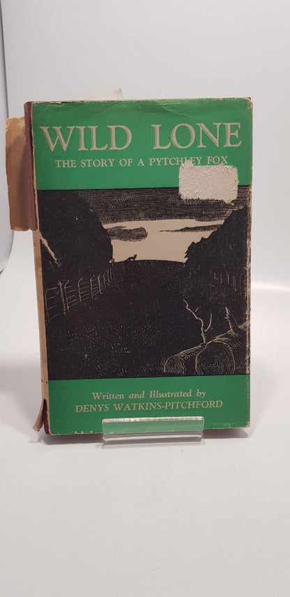 Wild Lone The Story of a Pytchley Fox by Denys Watkins-Pitchford Hardback Vintage