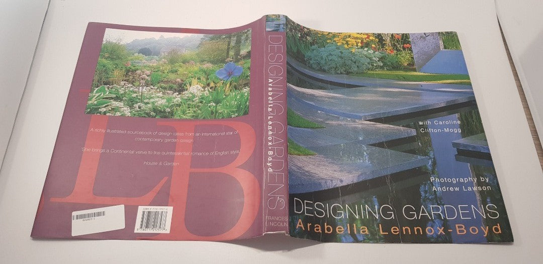 Designing Gardens by Arabella Lennox Boyd Hardback GC