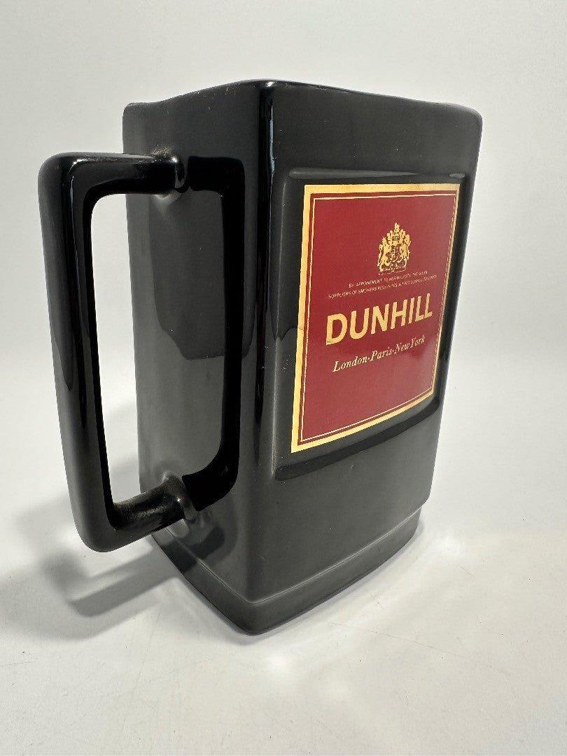 Rare Vintage Dunhill Ceramic Water Jug Black & Red Wade PM