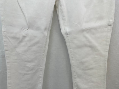 Weekend MaxMara Cropped Capri Flare White Jeans W19 Size 10 VGC