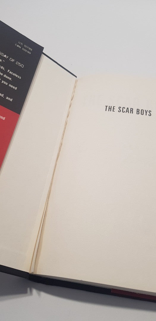 The Scar Boys By Len Vlahos Hardback Signed Excellent Condition