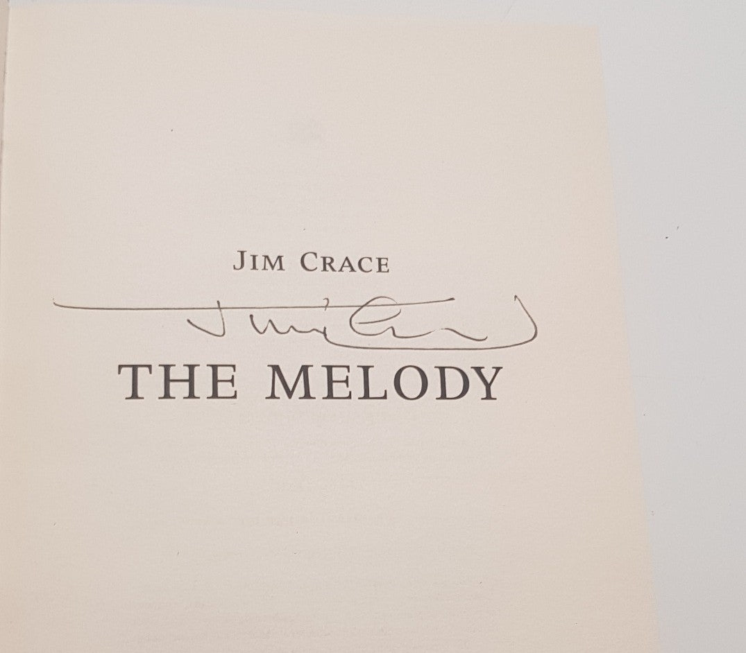 The melody By Jim Grace Hardback Signed 1st Edition Excellent Condition