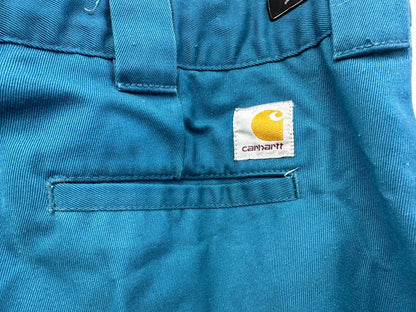 Carhartt Teal Green Wip Trousers 30W 32L VGC