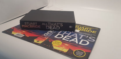 All That's Dead By Stuart Macbride Hardback Signed 1st Edition Excellent Condition