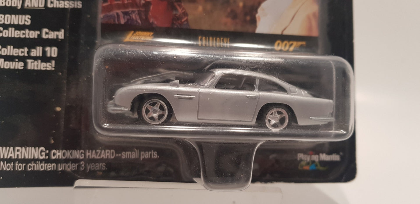 Johnny Lightning James Bond Golden Eye Die Cast Silver Birch DB5 New