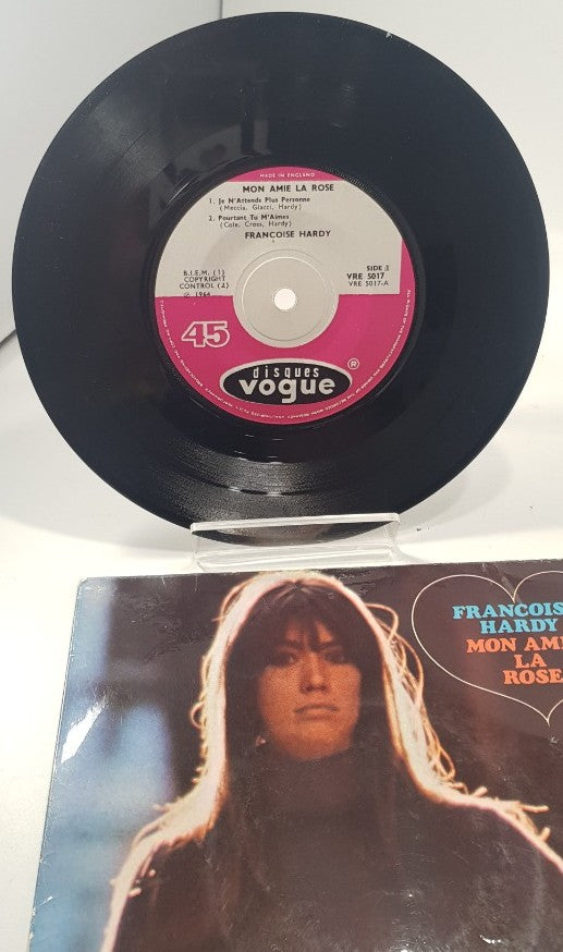 Francoise Hardy 7" Original 1964 Vinyl Mon Amie La Rose Vintage/Rare VGC