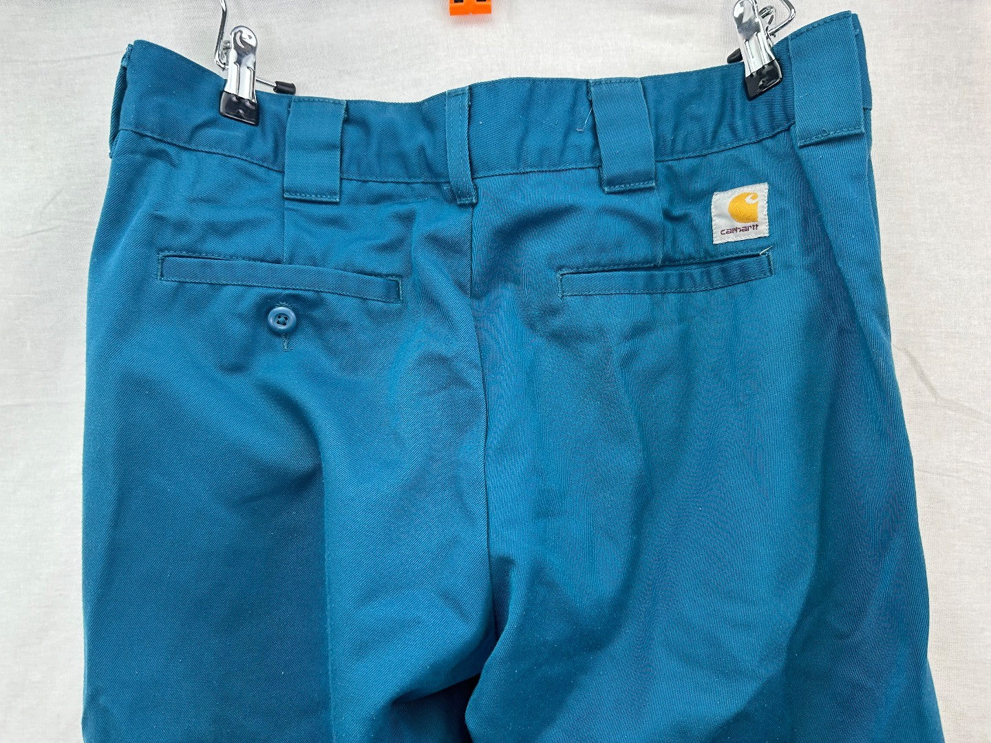 Carhartt Teal Green Wip Trousers 30W 32L VGC