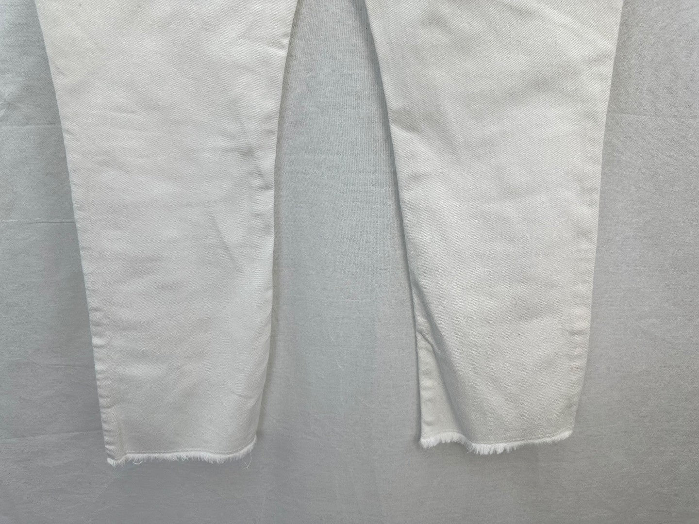 Weekend MaxMara Cropped Capri Flare White Jeans W19 Size 10 VGC