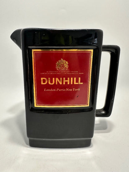 Rare Vintage Dunhill Ceramic Water Jug Black & Red Wade PM