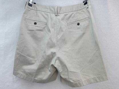 Brooks Brothers Oatmeal Chino Style Shorts W33 100% Cotton VGC