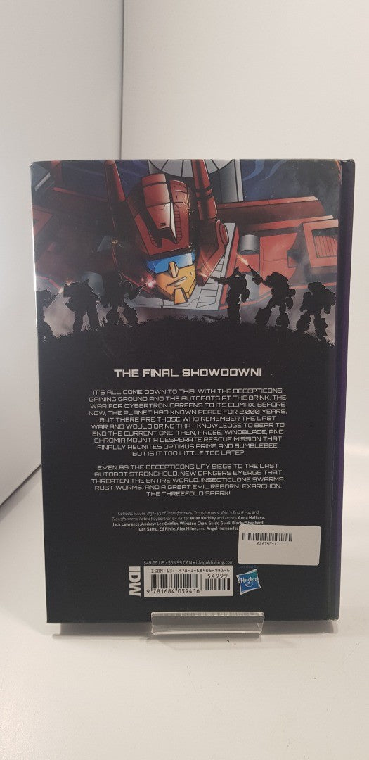 Transformers Volume 6 War's End Graphic Novel 1st Printing Excellent Condition