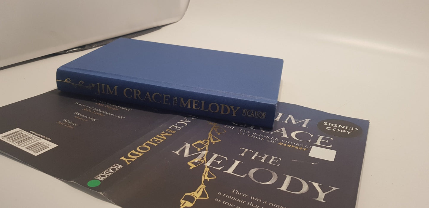 The melody By Jim Grace Hardback Signed 1st Edition Excellent Condition