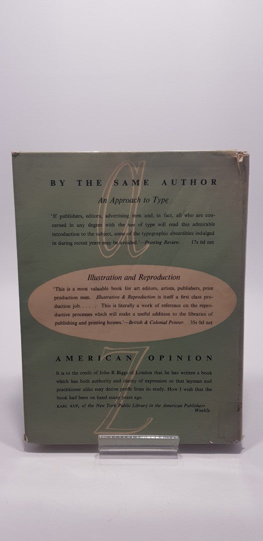 The Use of Type: The Practice of Typography by John R Biggs (1954) Hardback VGC Ex Library