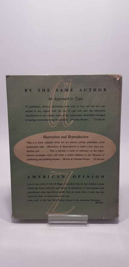 The Use of Type: The Practice of Typography by John R Biggs (1954) Hardback VGC Ex Library