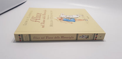 Alice nel paese delle meraviglie By Lewis Caroll in ITALIAN  Hardback Nearly New