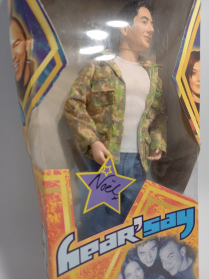 Popstars Hear'Say Doll Noel, Vintage 2001 Pop Group/Band Collectable in Box