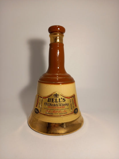 Bell's Old Scotch Whiskey, Bell Shaped Vintage Empty Bottle / Decanter 13 fl oz