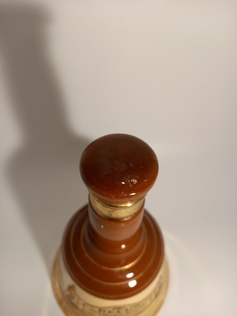 Bell's Old Scotch Whiskey, Bell Shaped Vintage Empty Bottle / Decanter 13 fl oz