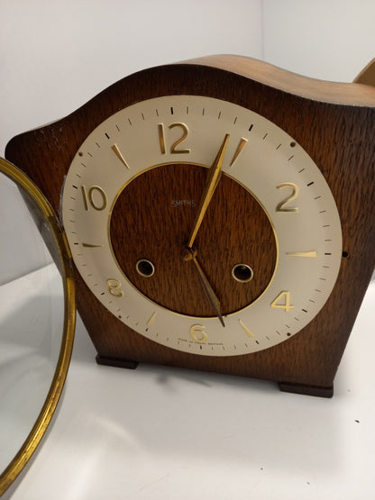 Smiths Clock Mantel Wood, Vintage/Retro Analogue - Spares + Repairs