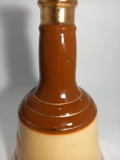 Bell's Old Scotch Whiskey, Bell Shaped Vintage Empty Bottle / Decanter 13 fl oz