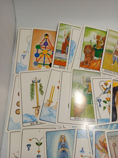 The Golden Dawn Tarot Deck, Set of Cards, Esoteric Designs Secret Order Vintage