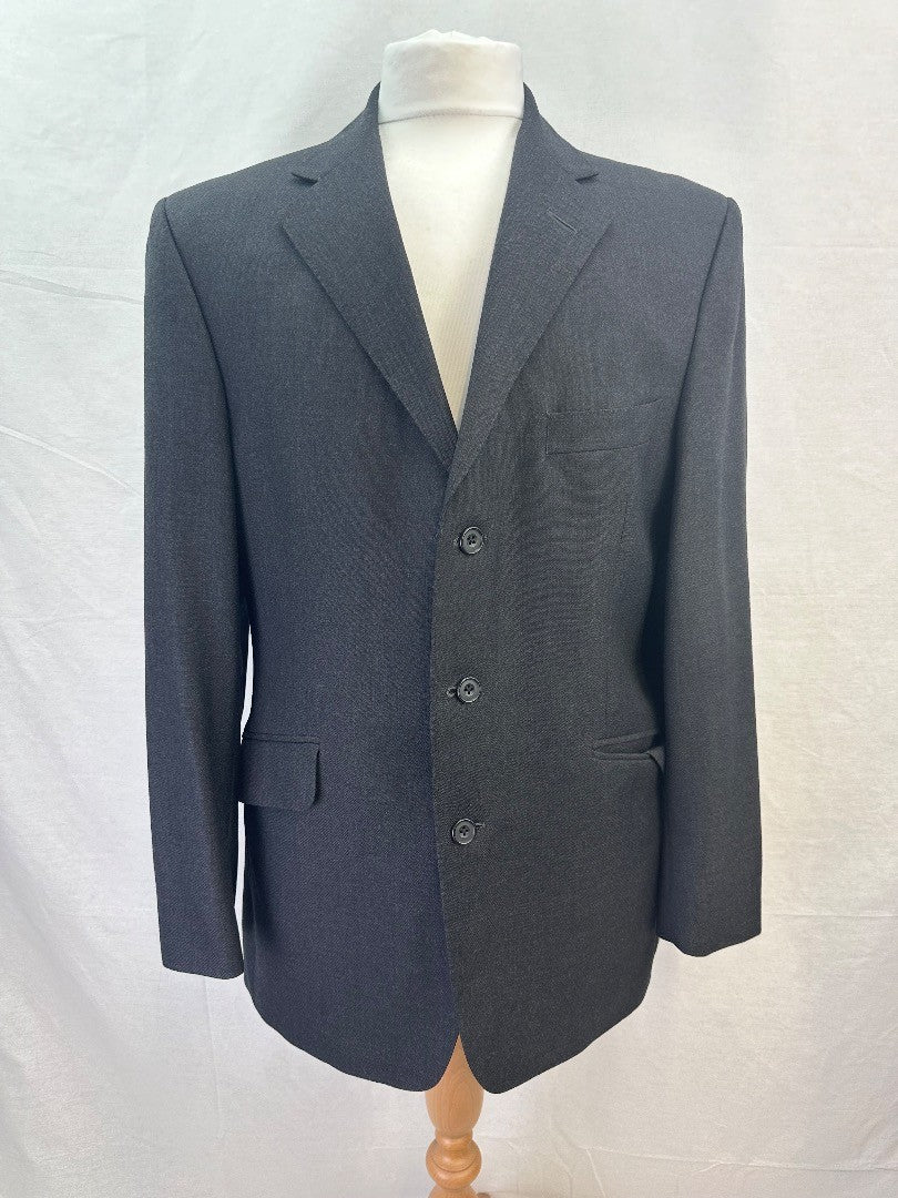 Bladen Original Dark Grey Wool Men's Blazer Size 42R VGC