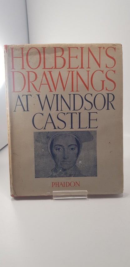 Holbein's Drawings at Windsor Castle By Phaidon Hardback 1945 with Dust Jacket Vintage