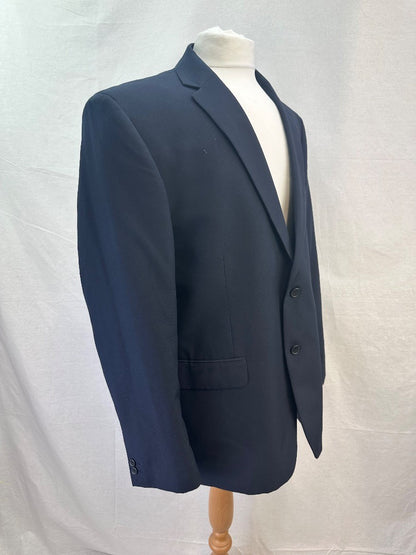 Racing Green Men’s Navy Suit Jacket - UK  Size 46R