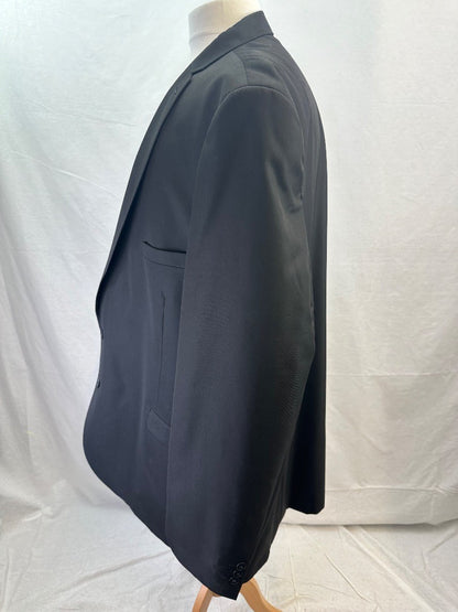 William & Brown Black Evening Blazer Size 56L Regular Fit VGC