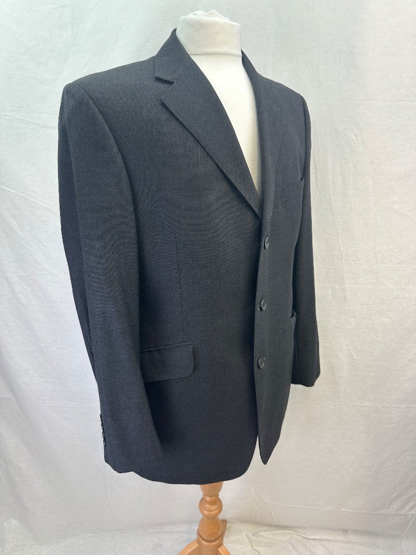 Bladen Original Dark Grey Wool Men's Blazer Size 42R VGC