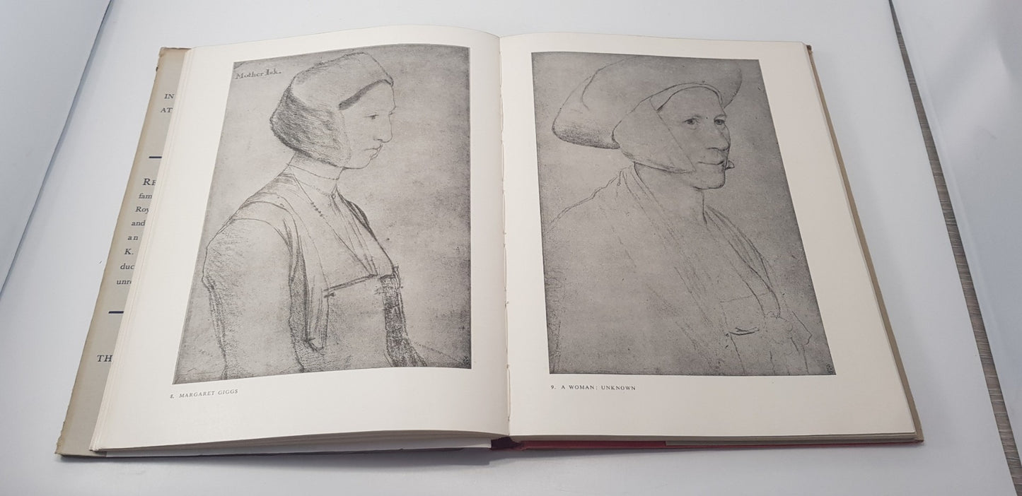 Holbein's Drawings at Windsor Castle By Phaidon Hardback 1945 with Dust Jacket Vintage