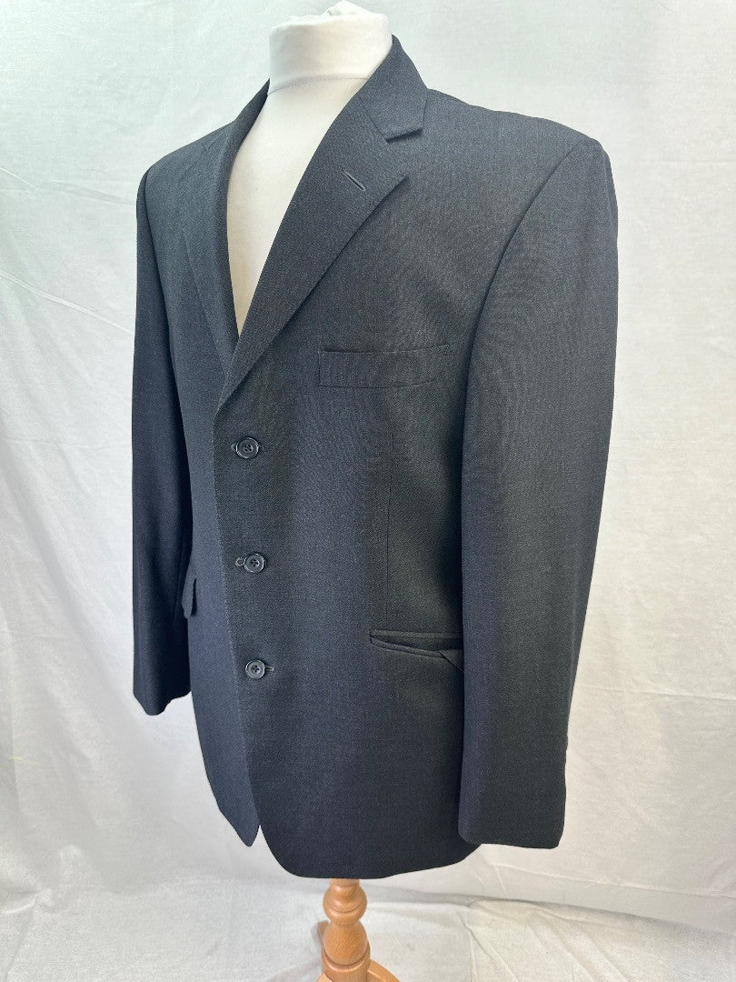 Bladen Original Dark Grey Wool Men's Blazer Size 42R VGC